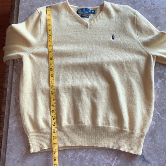 Polo by Ralph Lauren Sweater 100%Lambs Wool - Picture 5 of 8